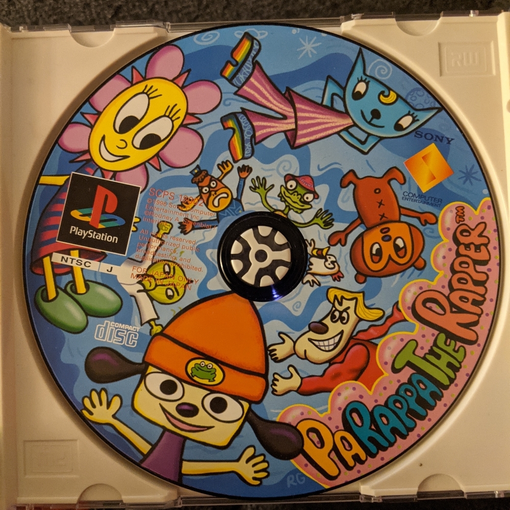 PaRappa the Rapper PS1 Japan